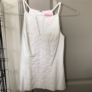 Lily Pulitzer white top
